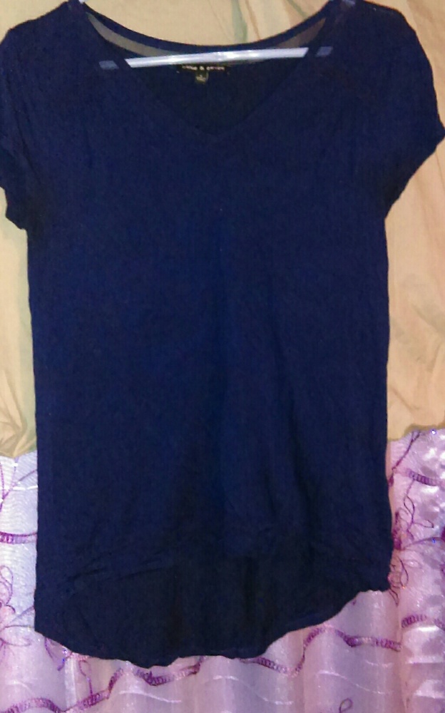 Navy blue blouse